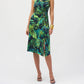 Joseph Ribkoff - Tropical Print Sleeveless Dress