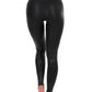 Spanx - Faux Leather Petite Leggings