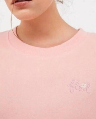 For Love & Lemons - Alex Pullover Embroidered Sweatshirt