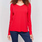Charlie B - Basic V-neck Sweater
