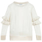 Mayoral - Girl's Ruffle Sleeve Shimmer Sweater