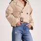 Elan - Cropped Trench Jacket