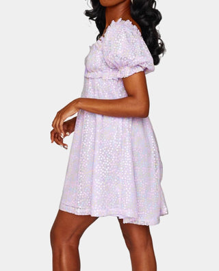 Buddylove - Jac Puff Sleeve Short Dress