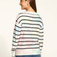Fdj - Boat-neck Printed Sweater