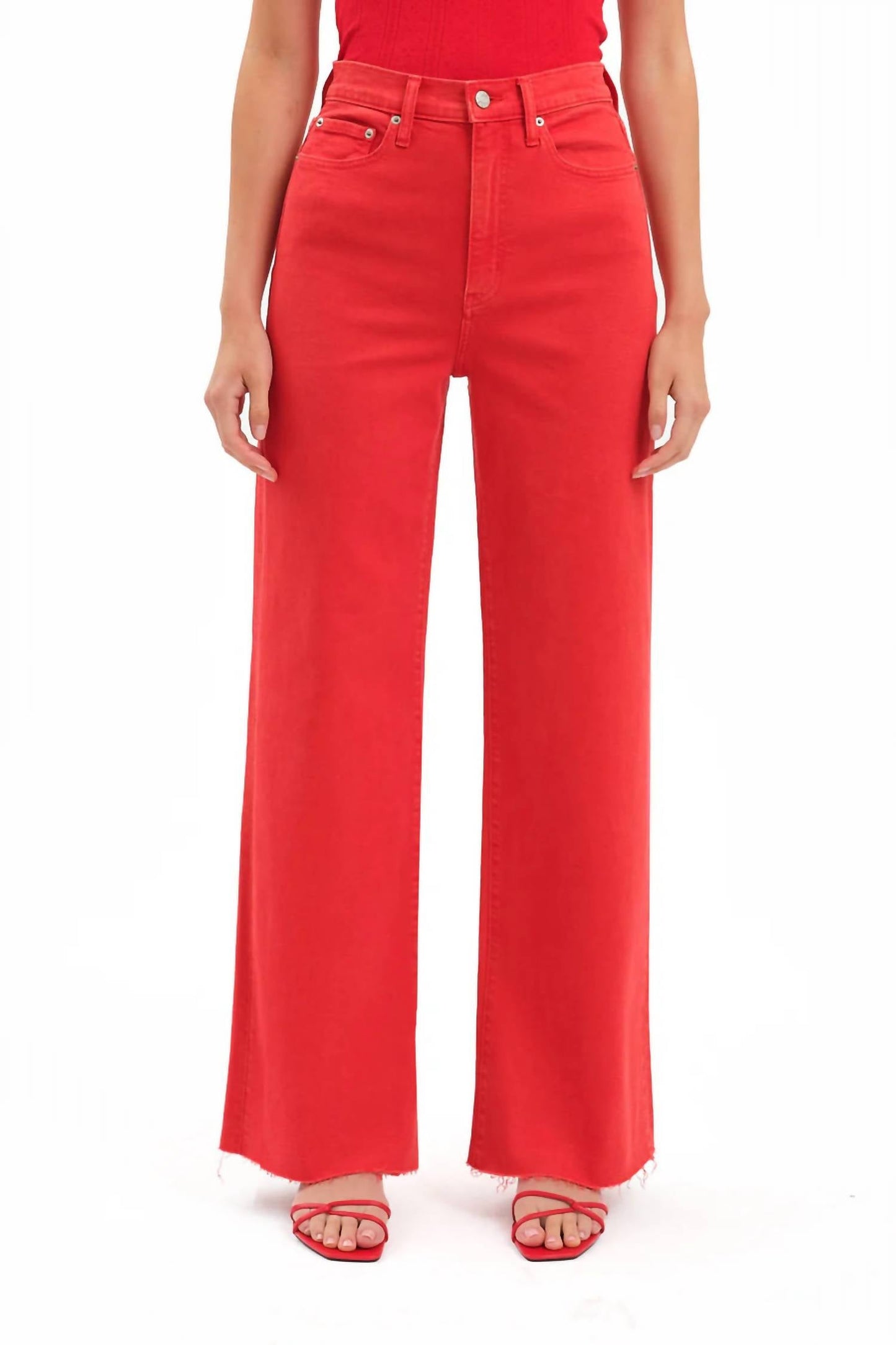 Daze - Far Out High Rise Wide Leg Jean