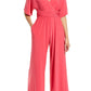 Eliza J Wide Leg Jumpsuit in Pink, Size 8