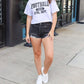 Z Supply - Classic High Rise Denim Shorts