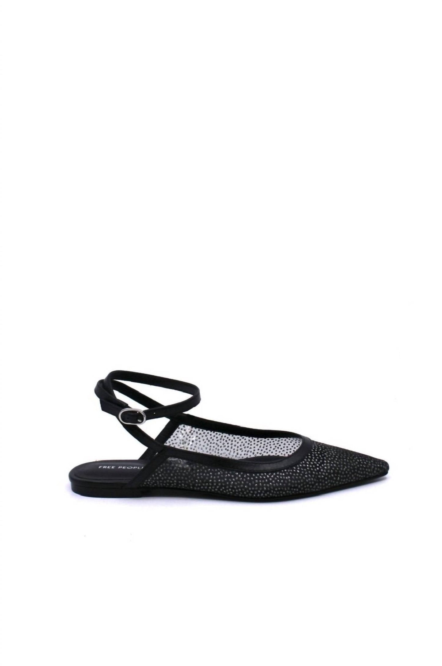 Free People - Women's Sheer Glitter Jules Flats