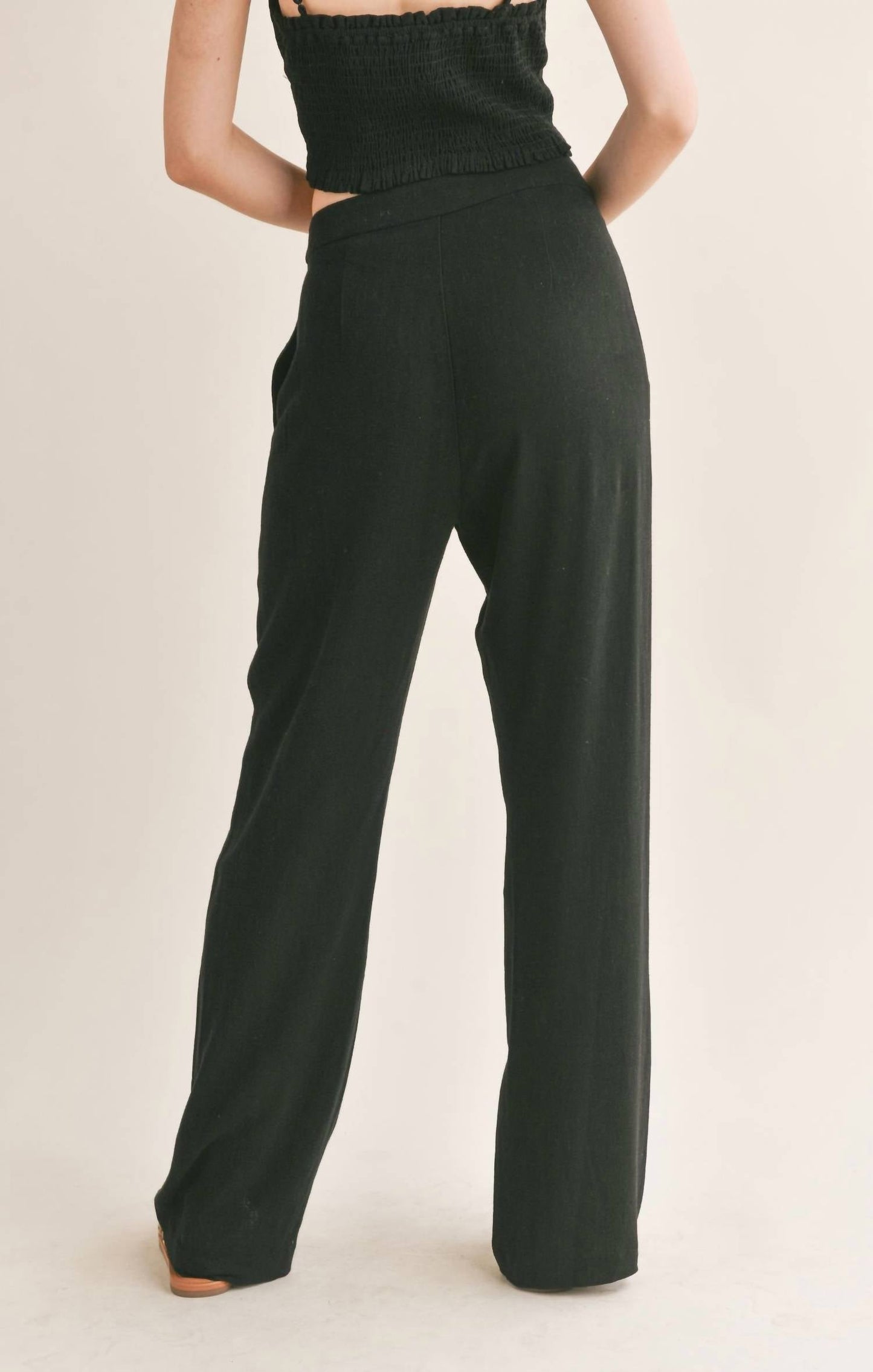 Sage The Label - At Ease Linen Blend Trouser