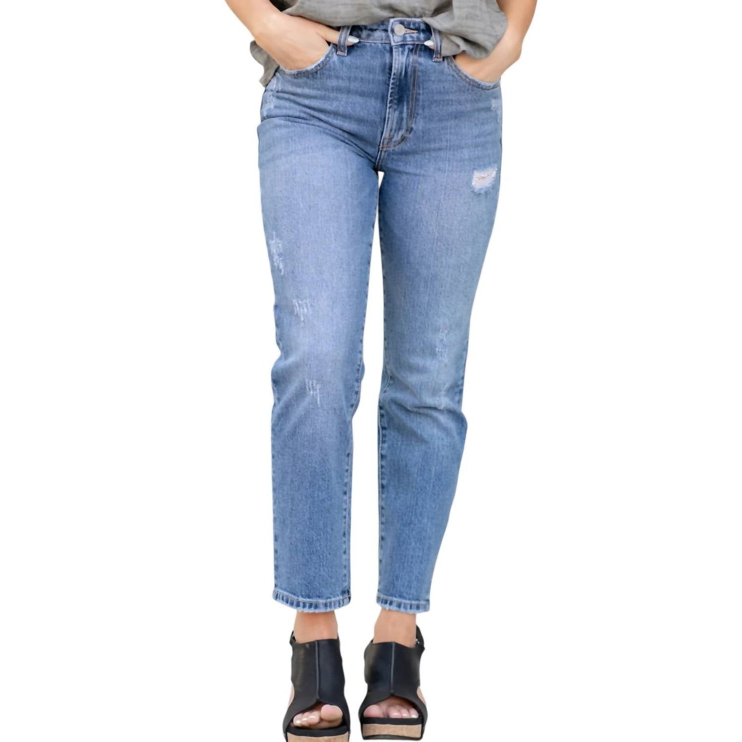 Kancan - Yumi High Slim Straight Jeans