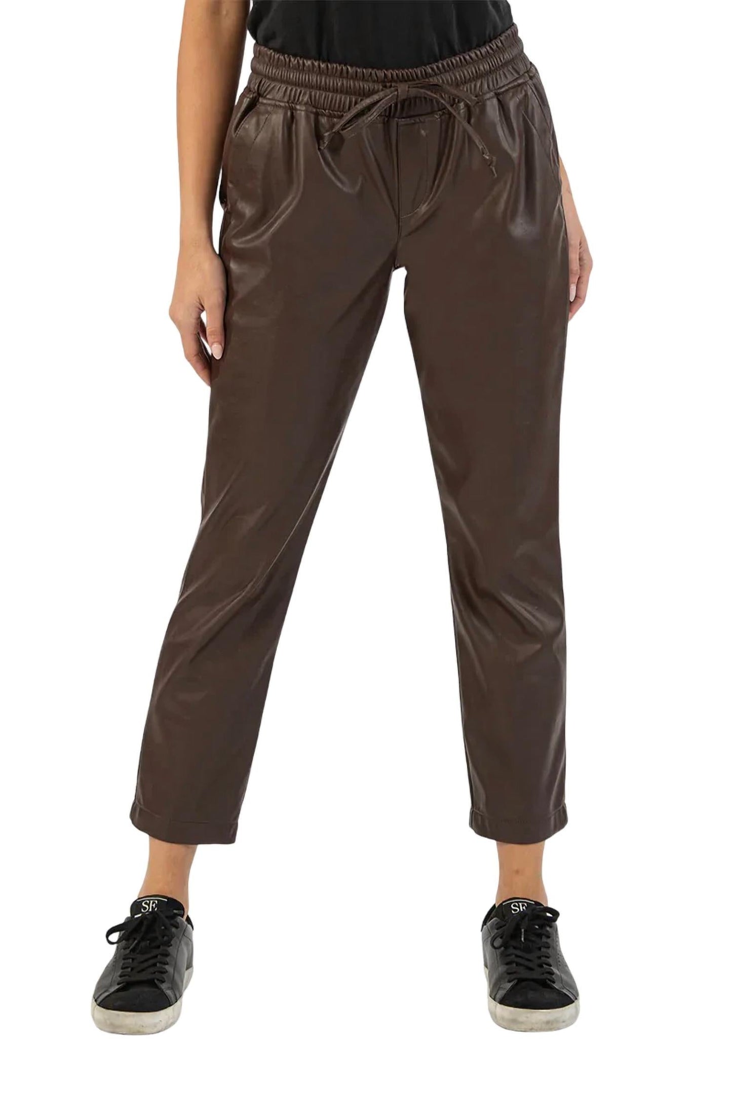 Kut From The Kloth - Alanna Drawstring Pleather Pant