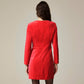J.Crew - Long-sleeve Shift Dress In Stretch Velvet