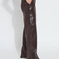 Lysse - Callie Patent Foil Vegan Suede Pants