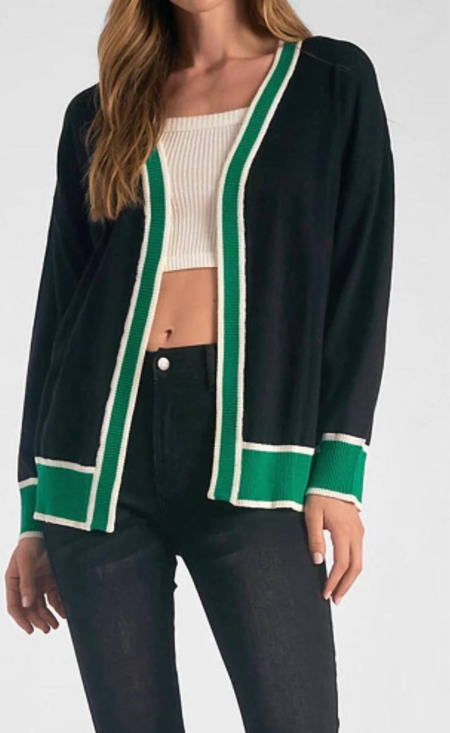 Elan - Collegiate Style Cardigan