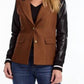 Fdj - Mixed Media Blazer