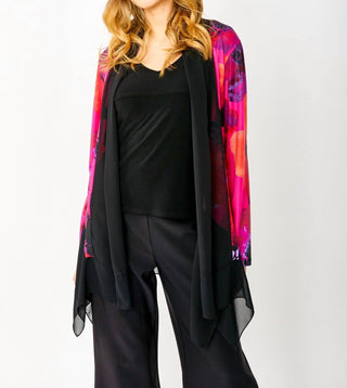 Frank Lyman - Floral Sheer Jacket