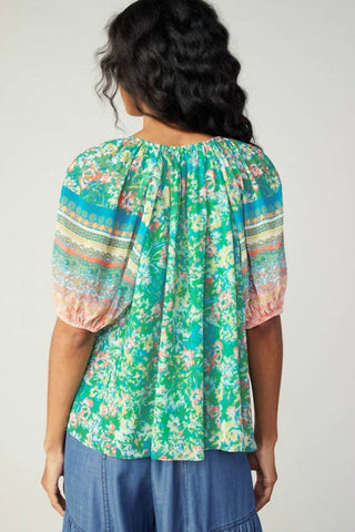 Current Air - Leighton Floral Top