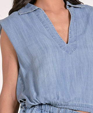 Elan - Daphne Sleevless Top