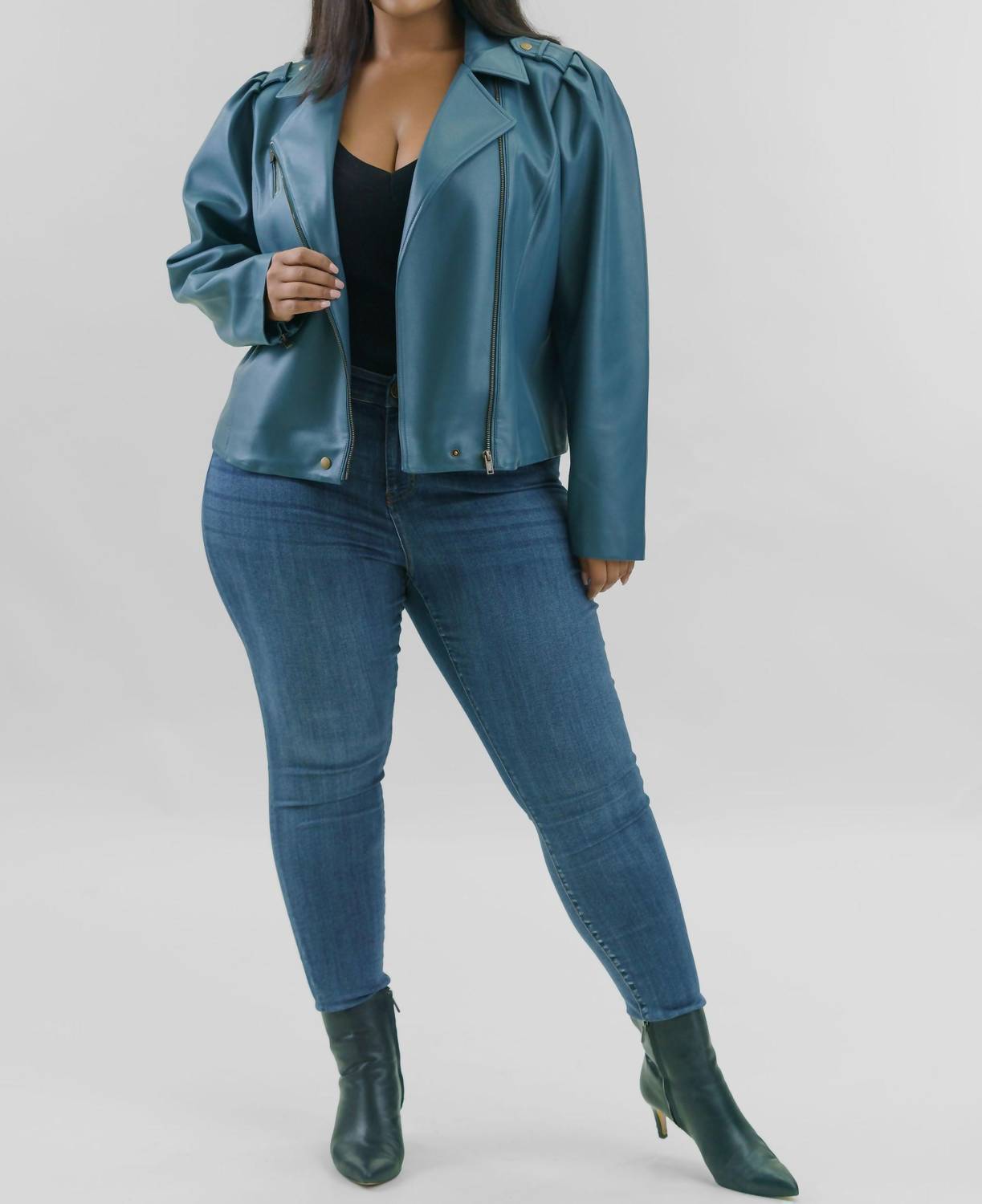 Marie Oliver - Maeve Moto Jacket - Plus