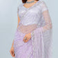 Zaalima Fashion - Organza Saree Sequin Embellished Glam