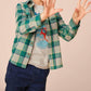 Tea Collection - Flannel Button Up Shirt