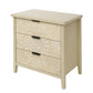 3 Drawer Cabinet - Natural Wood Finish
