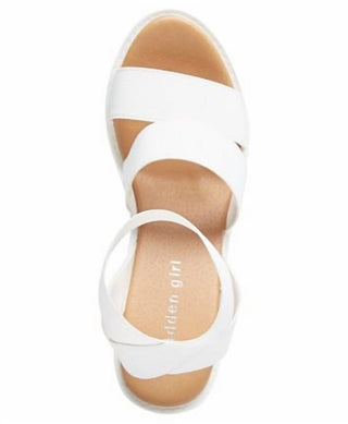 Madden Girl - Women's Elastic Lug Sole Ankle Strap Sandals