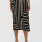 Joseph Ribkoff - High-waist Midi Wrap Skirt
