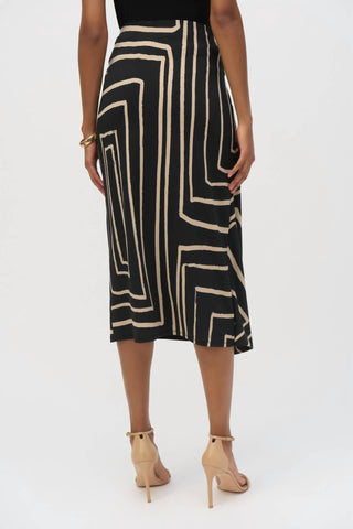 Joseph Ribkoff - High-waist Midi Wrap Skirt