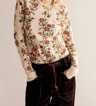 Free People - Pretty Little Thermal Pullover