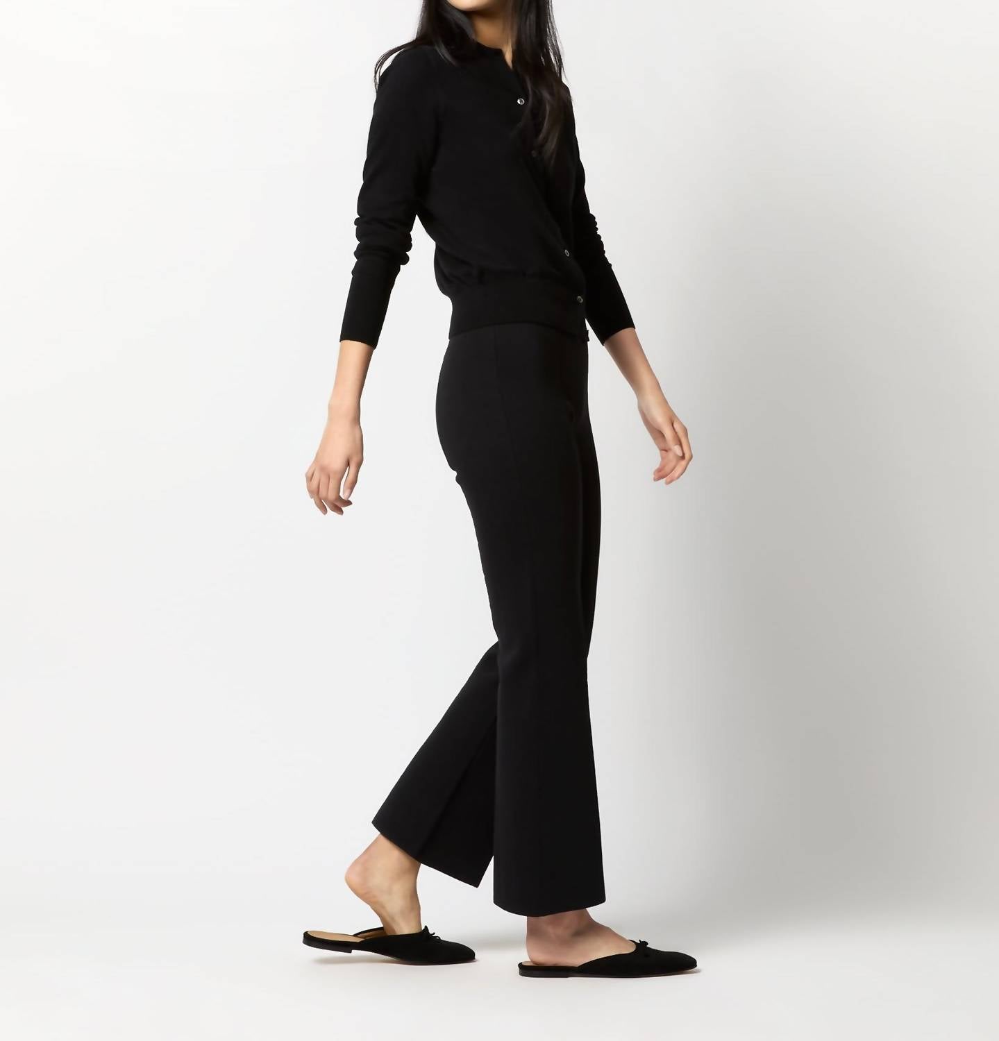 Ann Mashburn - Lara Knit Flare Cropped Pant