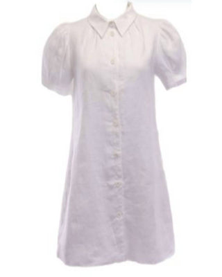 Dolce Cabo - Linen Button Down Mini Dress