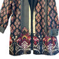 Chico'S - Women's Mixed Print Duster Jacket