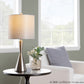 Gemma 23" Contemporary Metal Table Lamp Set of 2