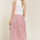 Jade By Jane - Tiered Mesh Skirt