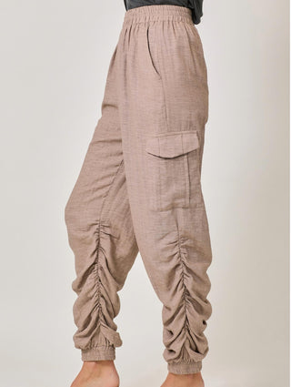 Mystree - Rouched Jogger Pants
