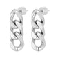 Eklexic - Women's Taraji Three Link Drop Earrings