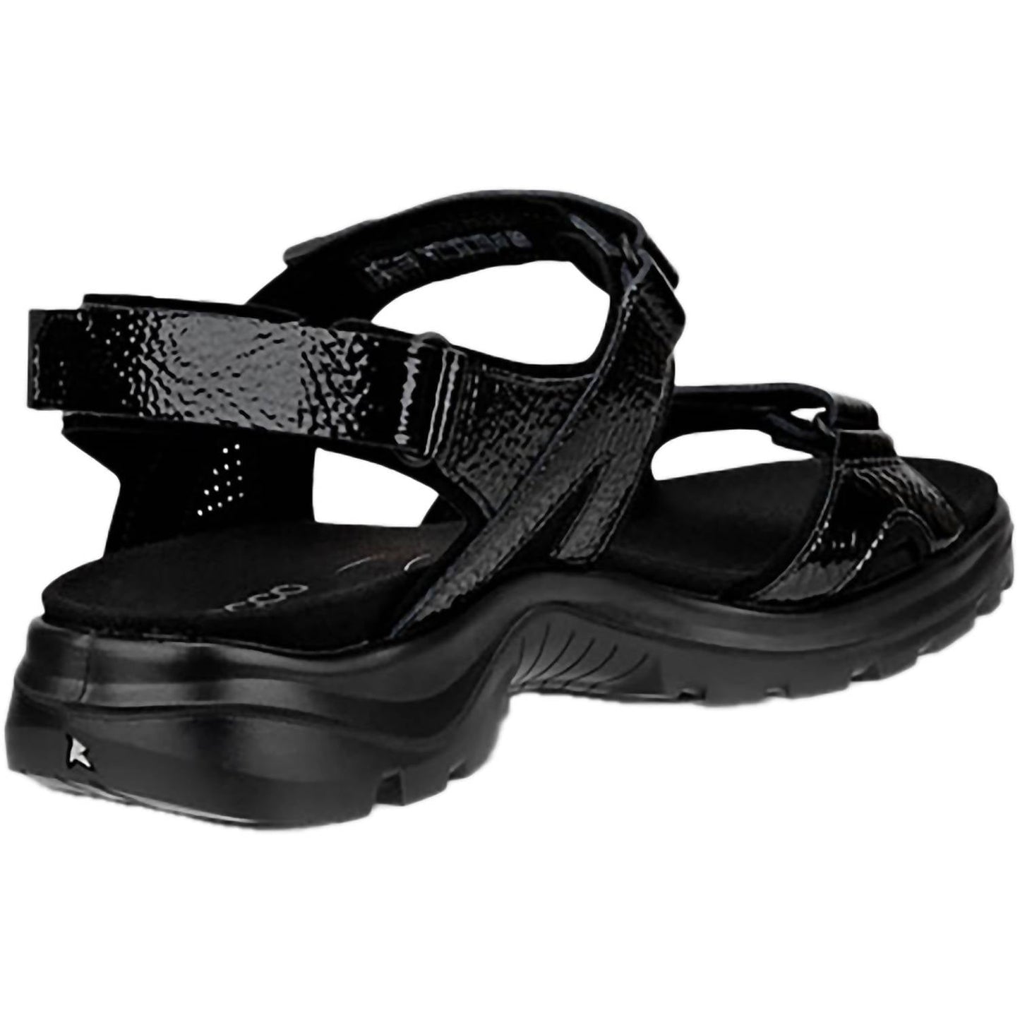 Ecco - Women's 2.0 3s Crinkle Patent Offroad Sandal