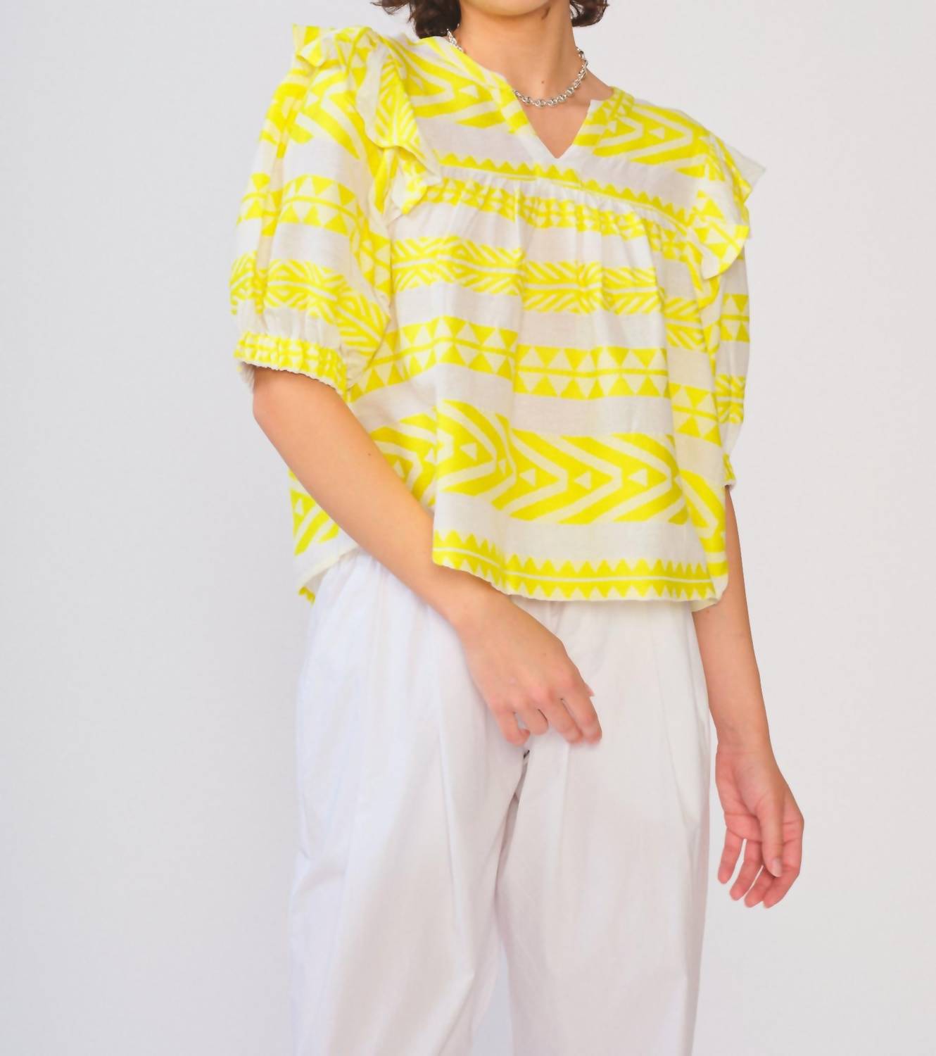 Dra Los Angeles - Janice V-neck Top