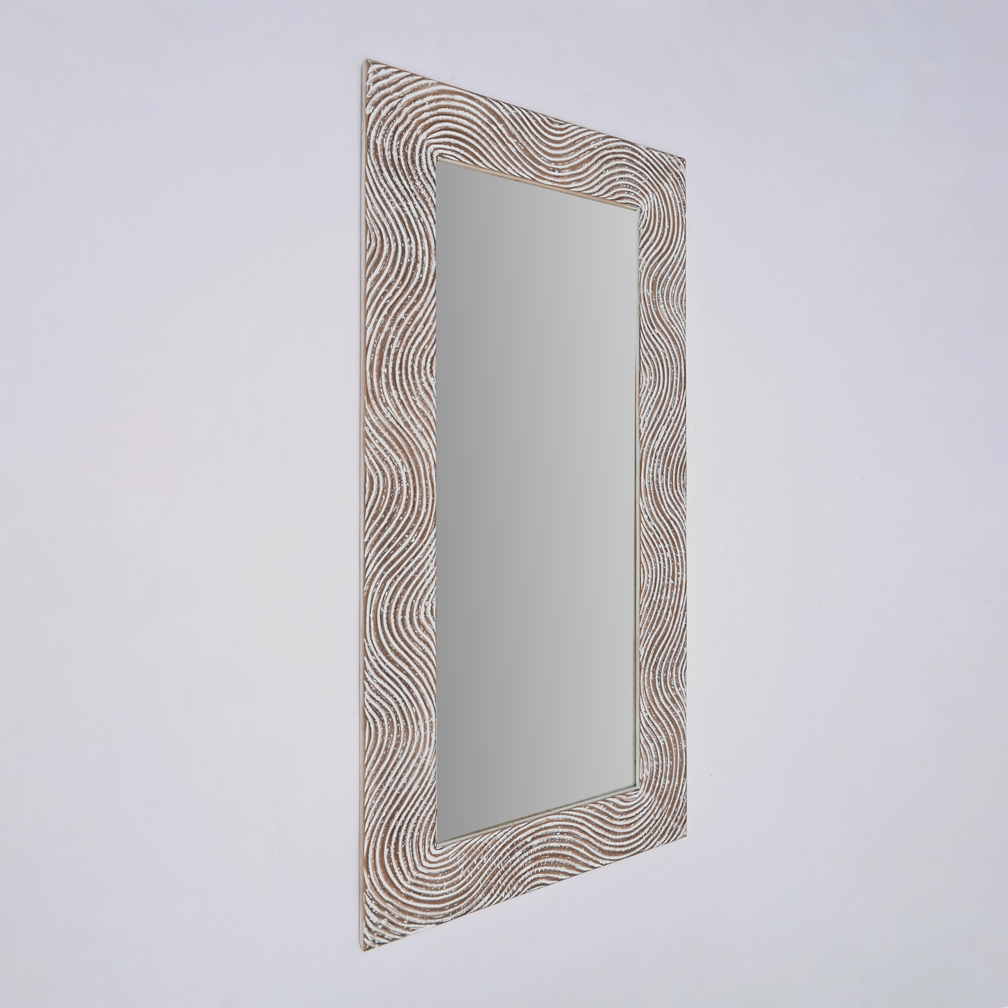 Oversized 36” x 72” Hand-Finished Wall Mirror