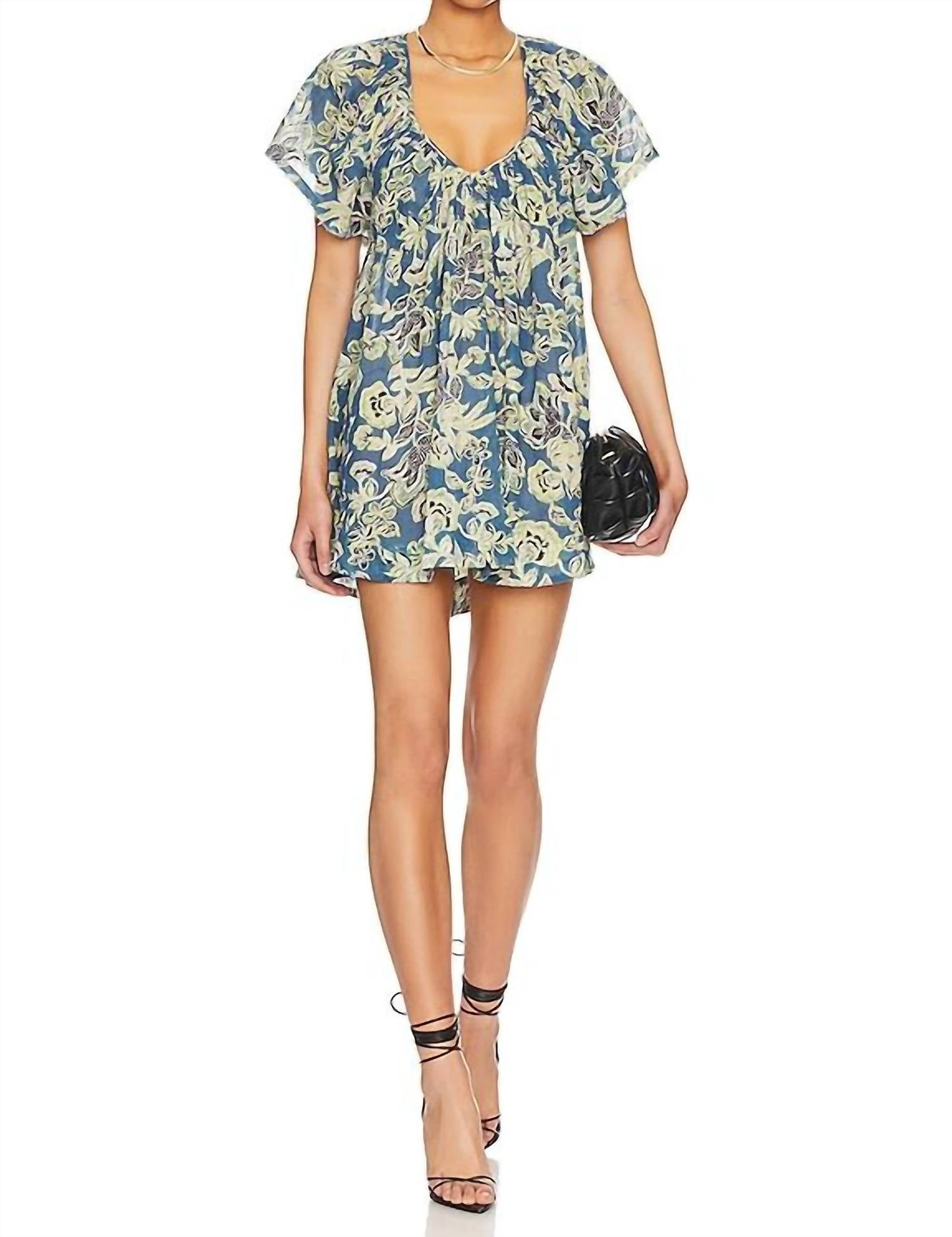 Free People - Kauai Getaway Printed Mini Dress