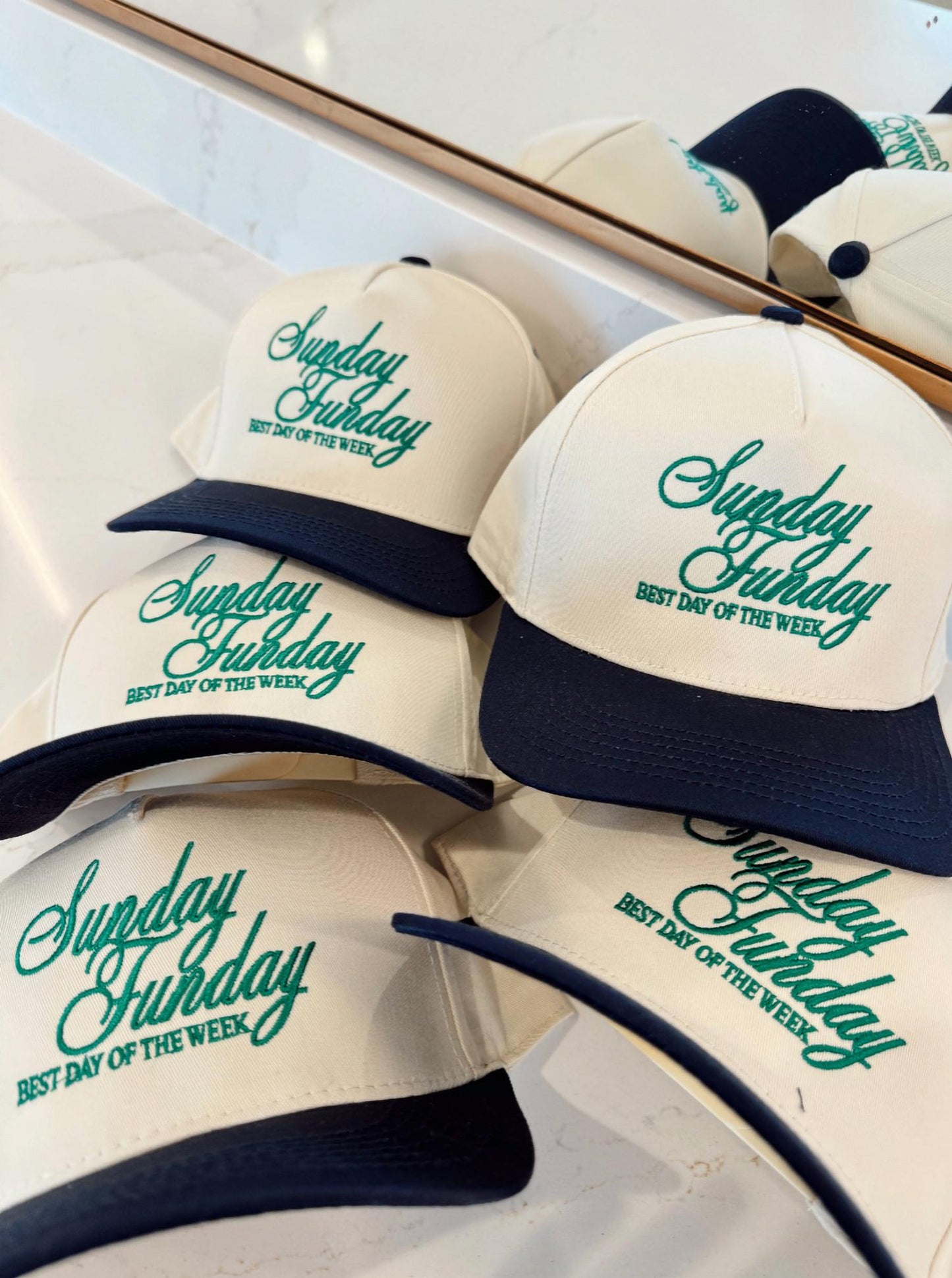 Kenzkustomz - Sunday Funday Best Day Of The Week Trucker Hat