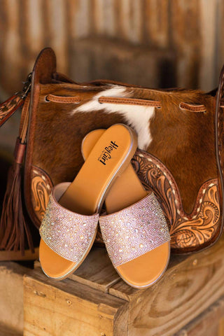 Corkys Footwear - Women's Clear Stone Flat Sandal