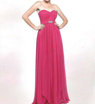 Milano Formals - Strapless Chiffon Dress