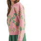 &Merci - Mixed Knit Faire Isle Sweater