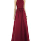 Alfred Sung - Sleeveless Keyhole Back Dress