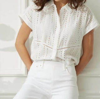Lysse - Cornet Cotton Eyelet Top