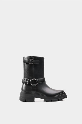 Dante Shoes - Women's Leather Combat Boots