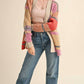 &Merci - Oversized Colorblock Cardigan