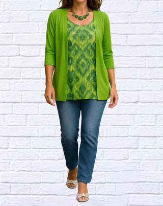 Calypso - Sleeveless Swing Cami Top